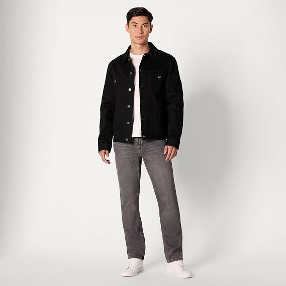 Black Denim Jacket image 2